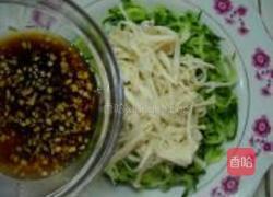 凉拌金针脆黄瓜的做法图解8