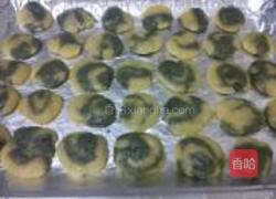 抹茶小石头饼干的做法图解8