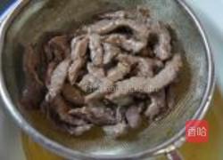 干煸杏鲍菇牛柳的做法图解3