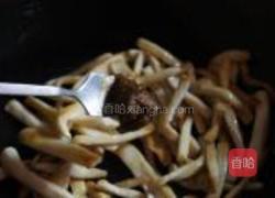 干煸杏鲍菇牛柳的做法图解8