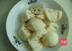 红腰豆莲藕猪骨汤的做法图解3