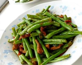 豇豆炒里脊