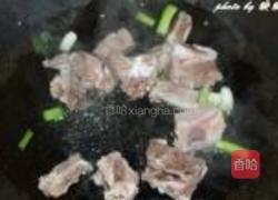 菜花烧排骨的做法图解5