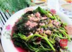 家常蒜米苋菜的做法图解6