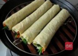 清淡蔬菜卷的做法图解10