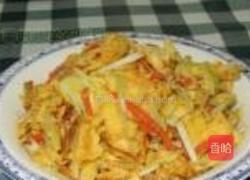 韭芽炒鸭蛋的做法图解10