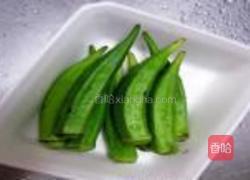 秋葵牛肉卷的做法图解2