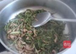 干豆角丝炒肉卷饼的做法图解9