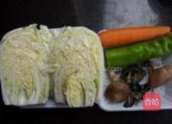 木耳娃娃菜的做法图解1