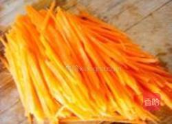 辣炒三丝的做法图解2