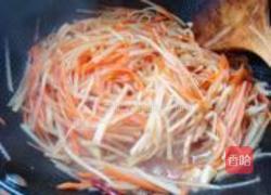 辣炒三丝的做法图解7