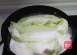糖醋白菜卷的做法图解2