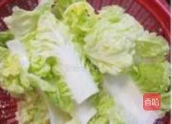 鱼鳔焖白菜的做法图解2