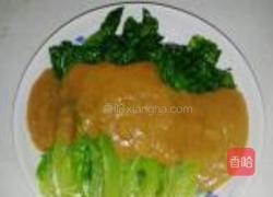 花生腐乳酱拌生菜的做法图解7