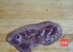木耳炒猪腰的做法图解4
