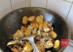 咸蛋毛蟹炒年糕的做法图解13