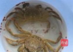 咸蛋毛蟹炒年糕的做法图解4