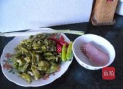煸炒酸扁豆的做法图解1