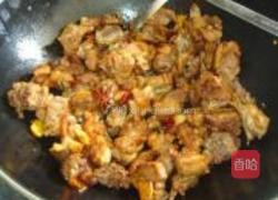酸豆角烧鸭的做法图解7