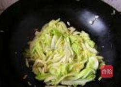 蒜香白菜叶的做法图解4