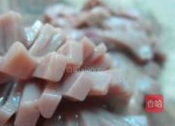 鲜辣椒炒腰花的做法图解3