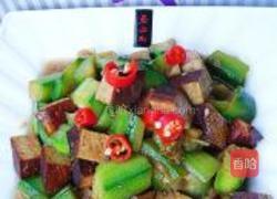 豆干煸炒丝瓜丁的做法图解10