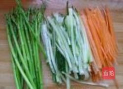 牛肉芦笋千张卷的做法图解3