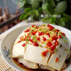雪菜蒸鱼豆腐的做法[图]