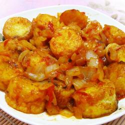 茄汁日本豆腐的做法[图]