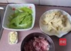 萵筍千張煮肉片的做法圖解2