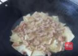 莴笋千张煮肉片的做法图解7