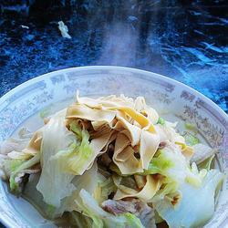 大白菜炖干豆腐的做法[图]