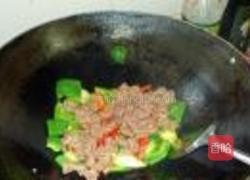青椒炒牛肉的做法图解6