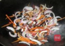 洋葱虾米炒米粉的做法图解6