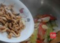 山药青笋炒鸡丝的做法图解12