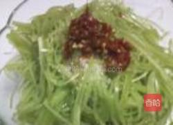 翡翠莴苣丝的做法图解4