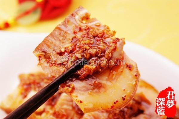 卤猪头肉