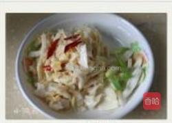 酸菜炒粉条的做法图解6