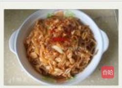 酸菜炒粉条的做法图解14