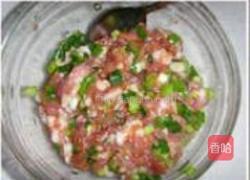 节瓜花菇焖肉饼的做法图解3