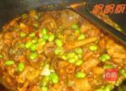 毛豆焖三黄鸡的做法图解10