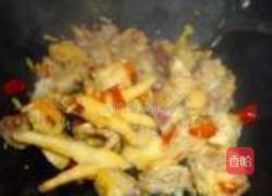 毛豆焖三黄鸡的做法图解5