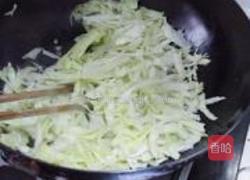 包菜炒粉丝的做法图解7