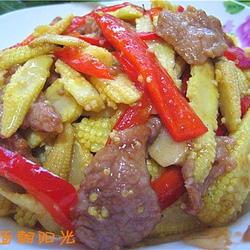 玉米笋炒肉片的做法[图]