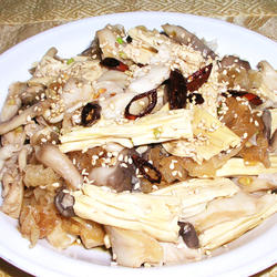 什菌拌腐竹的做法[图]