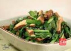 韭菜炒豆腐干的做法图解6