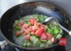 番茄丝瓜丁的做法图解7