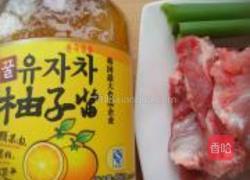 柚子酱排骨的做法图解1