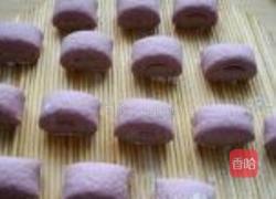紫薯绿茶双色馒头的做法图解21