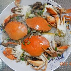 紅蟳蒸粉丝的做法[图]